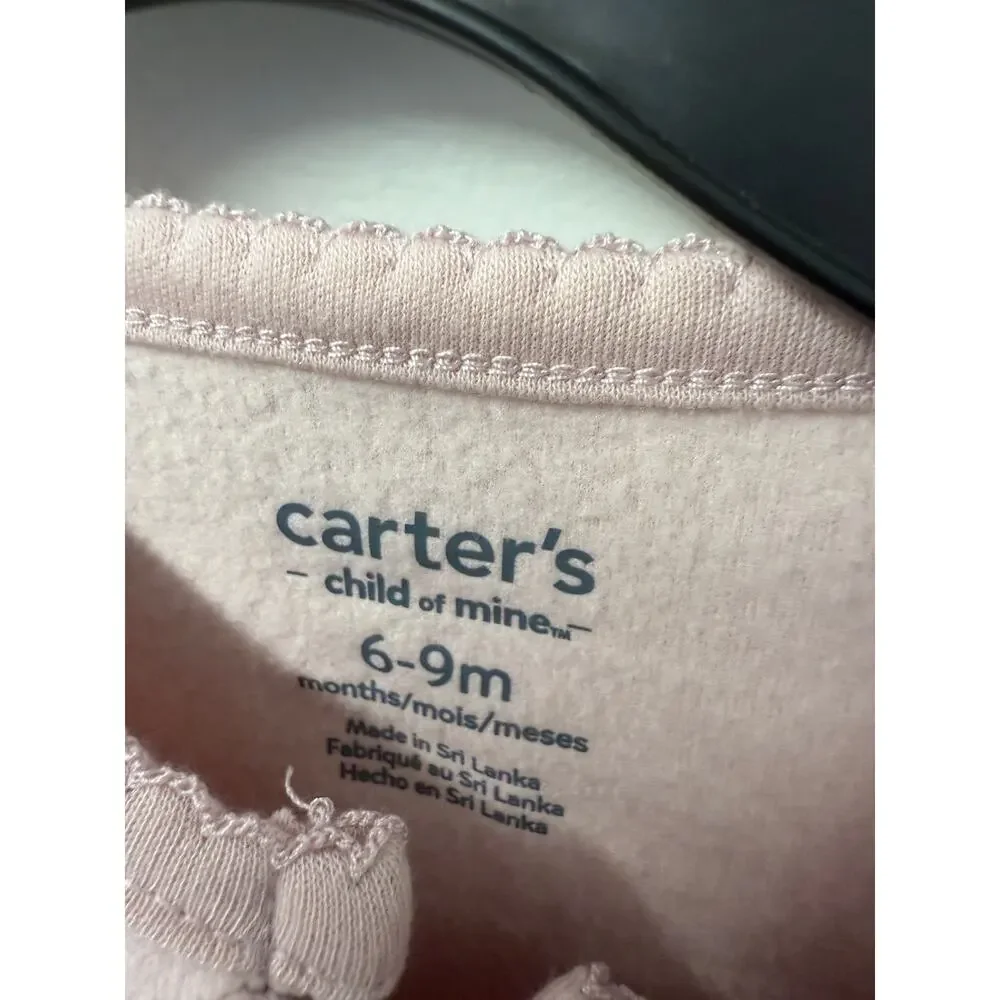 Carter's Child of Mine Baby Girl Sleep 'N Play Sleeper 0/3 Months Little Sister